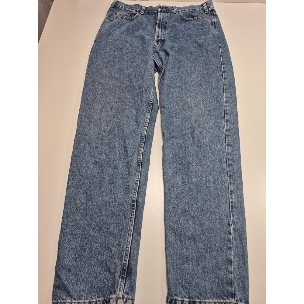 Gap Easy Fit Jeans Mens 38x34 Medium Blue Relaxed Straight Denim Made In USA Y2K